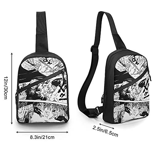 Crossbody Cowboy Sling Bag Aoi Todo Jujutsu Backpack Chest Shoulder Bag For Men Women Travel Hiking 7 Crossbody Cowboy Sling Bag Aoi Todo Jujutsu Backpack Chest Shoulder Bag For Men Women Travel Hiking - Image 5