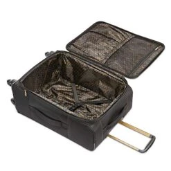 American Tourister Belle Voyage Softside Luggage With Spinner Wheels, Black, Checked-Medium 25-Inch -Vera Bradley Shop 51vvgZwShLL 64eb5a1e 0923 440e 95d3 42f6ff13a054