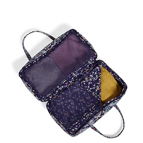 Vera Bradley Women's Cotton Lay Flat Travel Duffle Bag, French Paisley, One Size 8 Vera Bradley Women's Cotton Lay Flat Travel Duffle Bag, French Paisley, One Size - Image 6