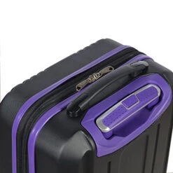 Olympia Apache Ii 21" Carry-on Spinner, BLACK+PURPLE, One Size 13 Olympia Apache Ii 21" Carry-on Spinner, BLACK+PURPLE, One Size -Vera Bradley Shop 51xQJ2sIfyL