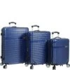 Dejuno Luna Lightweight 3-Piece Hardside Spinner Luggage Set, Blue, One Size -Vera Bradley Shop 51xYB0Awp2L