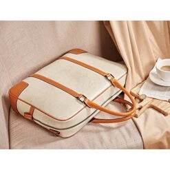 BOSTANTEN Leather Briefcase Messenger Satchel Bags Laptop Handbags For Women 14 BOSTANTEN Leather Briefcase Messenger Satchel Bags Laptop Handbags For Women -Vera Bradley Shop 51xe4ZvJnJL