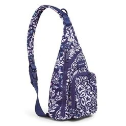 Vera Bradley Recycled Lighten Up Reactive Mini Sling Backpack, Belle Paisley -Vera Bradley Shop 51xun8l QGL