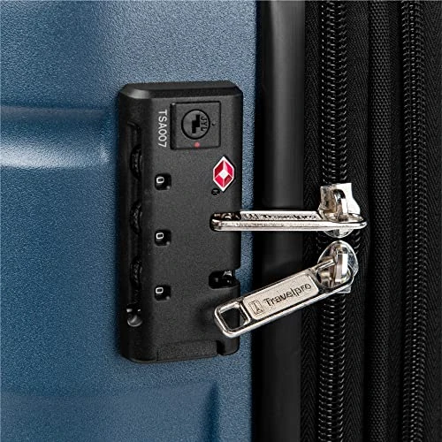 Travelpro Runway 2 Piece Luggage Set, Carry-on & Convertible Medium To Large 28-Inch Check-in Hardside Expandable Luggage, 8 Spinner Wheels, TSA Lock, Hardshell Suitcase, Teal Blue 4 Travelpro Runway 2 Piece Luggage Set, Carry-on & Convertible Medium To Large 28-Inch Check-in Hardside Expandable Luggage, 8 Spinner Wheels, TSA Lock, Hardshell Suitcase, Teal Blue - Image 2