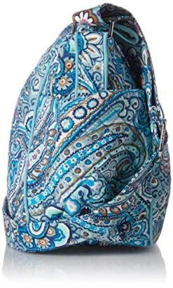 Vera Bradley Iconic On The Go Crossbody, Signature Cotton, Daisy Dot Paisley -Vera Bradley Shop 51yHbREbhwL