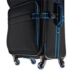 American Tourister Eclipse Softside Spinner Luggage (Black/Blue, 20 Inch) -Vera Bradley Shop 51yPN1rG3lL