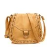 Bibitime Campus Preppy Shoulder Messenger Bag Hollow Clover Cross Body Bag Travel Bag For Holiday