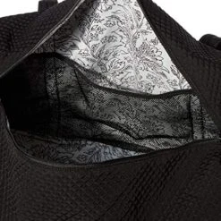 Vera Bradley Women's Microfiber Large Travel Duffle Bag, Black, One Size -Vera Bradley Shop 51z5ksMPr8L