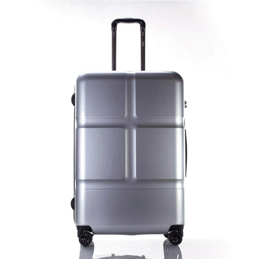 Suitcase, Lightweight, Large 28-Inch Hard-Shell Aluminum Alloy Suitcase, 4 Spinner Wheels, Abs Luggage Travel Trolley, Silver, 24 Inch 3 Suitcase, Lightweight, Large 28-Inch Hard-Shell Aluminum Alloy Suitcase, 4 Spinner Wheels, Abs Luggage Travel Trolley, Silver, 24 Inch