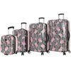 Betsey Johnson 4 Piece Designer Luggage - Expandable (ABS+PC) Hardside Lightweight Spinner Suitcases - Set Includes 15 Inch Underseat Bag, 20 Inch Carry On, 26 & 30 Inch Checked Bags (Stripe Roses) 1 Betsey Johnson 4 Piece Designer Luggage - Expandable (ABS+PC) Hardside Lightweight Spinner Suitcases - Set Includes 15 Inch Underseat Bag, 20 Inch Carry On, 26 & 30 Inch Checked Bags (Stripe Roses) -Vera Bradley Shop 51zRNYbZ fL