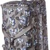Vera Bradley Recycled Lighten Up Reactive XL Foldable Rolling Duffle Luggage, Blooms Shower -Vera Bradley Shop 51zlLsUX9rL