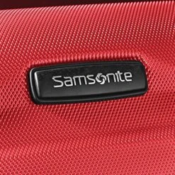 Samsonite Omni PC Hardside Expandable Luggage With Spinner Wheels, Red, Checked-Large 28-Inch -Vera Bradley Shop 615 9soeVSL