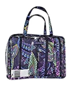 Vera Bradley 4pc Cosmetic Organizer (Batik Leaves)