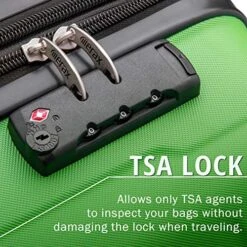 Merax Luggage Set With TSA Lock, All Expandable 3 Piece Hardshell Lightweight Suitcase Set 20inch 24inch 28inch (Apple Green) 16 Merax Luggage Set With TSA Lock, All Expandable 3 Piece Hardshell Lightweight Suitcase Set 20inch 24inch 28inch (Apple Green) -Vera Bradley Shop 6184BSt YaL