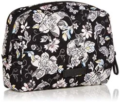 Vera Bradley Women's Cotton Medium Cosmetic Makeup Organizer Bag, Holland Garden, One Size 11 Vera Bradley Women's Cotton Medium Cosmetic Makeup Organizer Bag, Holland Garden, One Size -Vera Bradley Shop 6198ASKutUL