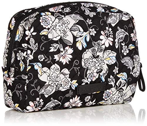 Vera Bradley Women's Cotton Medium Cosmetic Makeup Organizer Bag, Holland Garden, One Size 7 Vera Bradley Women's Cotton Medium Cosmetic Makeup Organizer Bag, Holland Garden, One Size - Image 5