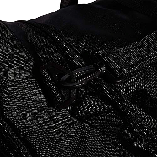 Adidas Defender 4 Large Duffel Bag, Black/White, One Size 5 Adidas Defender 4 Large Duffel Bag, Black/White, One Size - Image 3