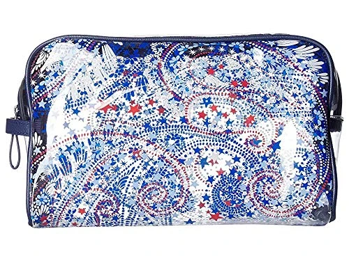 Vera Bradley Women's Clear Beach Cosmetic Fireworks Paisley One Size 3 Vera Bradley Women's Clear Beach Cosmetic Fireworks Paisley One Size