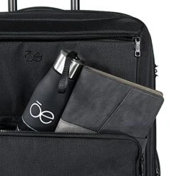 Cloe Carry-On 20 Inch Hybrid Luggage With 360º-spinner Wheels In Black Color -Vera Bradley Shop 61CA qIE7nS