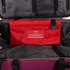 Cloe Carry-On 20 Inch Luggage With 360º-spinner Wheels In Burgundy Red Color -Vera Bradley Shop 61D5vGLY4uL