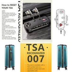 Coolife Luggage Expandable(only 28") Suitcase PC+ABS Spinner 20in 24in 28in Carry On (navy New, L(28in)) -Vera Bradley Shop 61EU6N4Z7cL 244a3122 4abf 4454 a1c7 1e098baebf93