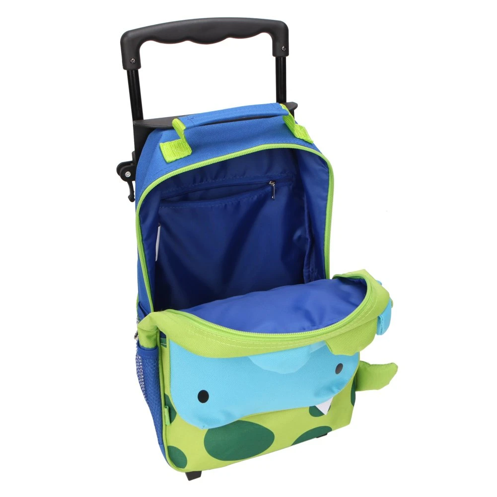 Yodo Zoo 3-Way Toddler Backpack With Wheels Or Little Kids Rolling Luggage, With Front Pouch And Side Bottle Holders, For Toddler Boys And Girls, Dinosaur 4 Yodo Zoo 3-Way Toddler Backpack With Wheels Or Little Kids Rolling Luggage, With Front Pouch And Side Bottle Holders, For Toddler Boys And Girls, Dinosaur - Image 2