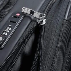 DELSEY Paris Executive Collection Softside Expandable Luggage With Spinner Wheels, Black, Checked-Large 29 Inch -Vera Bradley Shop 61JtOZ3SMHL