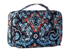 Vera Bradley Luggage Women's Large Blush & Brush Makeup Case Marrakesh Luggage Accessory -Vera Bradley Shop 61LQp07SoBL