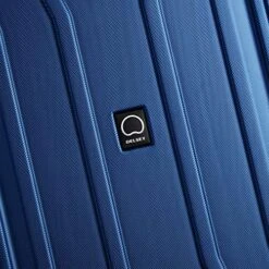DELSEY Paris 40207982002 Cruise Lite Hardside 2.0 Expandable Luggage, Spinner Wheels, Blue, Checked-Medium 25 Inch -Vera Bradley Shop 61LTz6dus5L