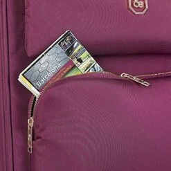 Cloe Carry-On 20 Inch Luggage With 360º-spinner Wheels In Burgundy Red Color -Vera Bradley Shop 61MVtwngzzS