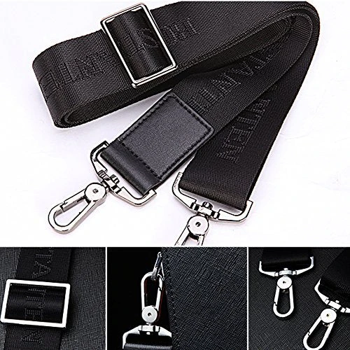 Bostanten Formal Leather Briefcase Shoulder Laptop Business Bag For Men Black 7 Bostanten Formal Leather Briefcase Shoulder Laptop Business Bag For Men Black - Image 5