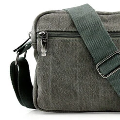 GEARONIC TM Men Vintage Crossbody Canvas Messenger Shoulder Bag School Hiking Military Travel -Vera Bradley Shop 61OXr1fKdWL