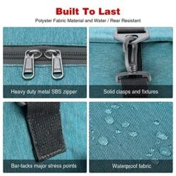 Canway 85L Travel Duffel Bag, Foldable Weekender Bag With Shoes Compartment For Men Women Water-proof & Tear Resistant (Mint Green, 85L) -Vera Bradley Shop 61PpFE0FgeL