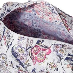 Vera Bradley Women's Cotton Large Travel Duffel Bag, Hummingbird Park, One Size -Vera Bradley Shop 61TnQZFbDcL