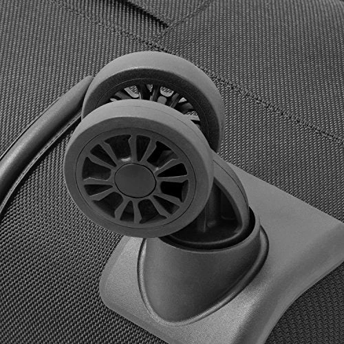 London Fog Langley 8 Wheel 15" Under The Seat Bag, Black 9 London Fog Langley 8 Wheel 15" Under The Seat Bag, Black - Image 7