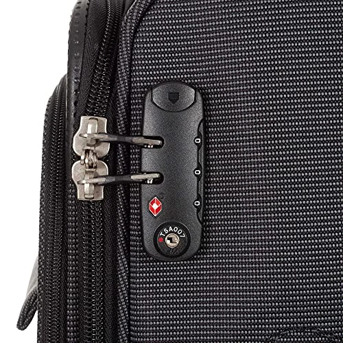 Cloe Checked Large 28 Inch Luggage With 360º-spinner Wheels In Black Color 6 Cloe Checked Large 28 Inch Luggage With 360º-spinner Wheels In Black Color - Image 4