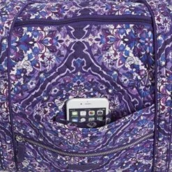 Vera Bradley Women's Signature Cotton Miller Tote Travel Bag, Regal Rosette -Vera Bradley Shop 61Wky3gYcRL