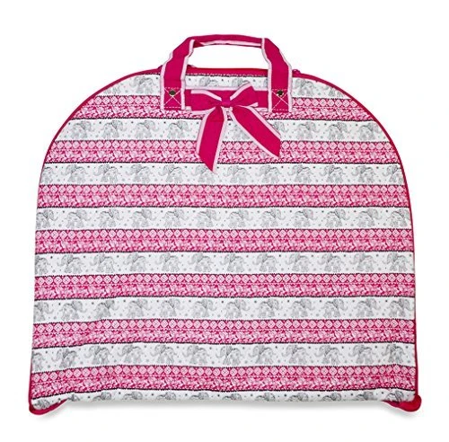 Ever Moda Elephant Quilted Garment Hanging Bag 3 Ever Moda Elephant Quilted Garment Hanging Bag