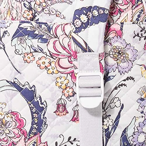 Vera Bradley Cotton Small Backpack, Hummingbird Park 6 Vera Bradley Cotton Small Backpack, Hummingbird Park - Image 4