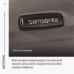 Samsonite Omni PC Hardside Expandable Luggage With Spinner Wheels, Silver, Checked-Medium 24-Inch 14 Samsonite Omni PC Hardside Expandable Luggage With Spinner Wheels, Silver, Checked-Medium 24-Inch -Vera Bradley Shop 61fJEAEjuvL