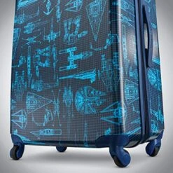 American Tourister Star Wars Hardside Spinner Wheel Luggage, Intergalactic, Carry-On 20-Inch -Vera Bradley Shop 61fws VpOxL