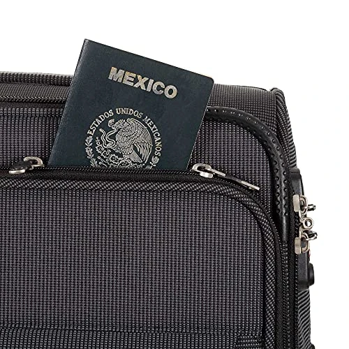 Cloe Checked Large 28 Inch Luggage With 360º-spinner Wheels In Black Color 7 Cloe Checked Large 28 Inch Luggage With 360º-spinner Wheels In Black Color - Image 5