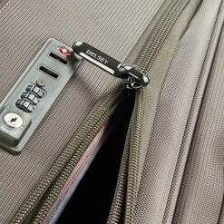 DELSEY Paris Helium DLX Softside Expandable Luggage With Spinner Wheels, Mocha, Checked-Medium 25 Inch -Vera Bradley Shop 61gzHzHk9SL