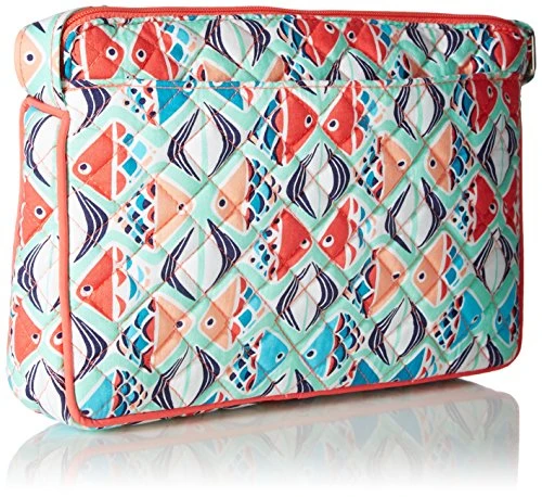 Vera Bradley Iconic RFID Little Hipster Crossbody, Signature Cotton, Go Fish 5 Vera Bradley Iconic RFID Little Hipster Crossbody, Signature Cotton, Go Fish - Image 3