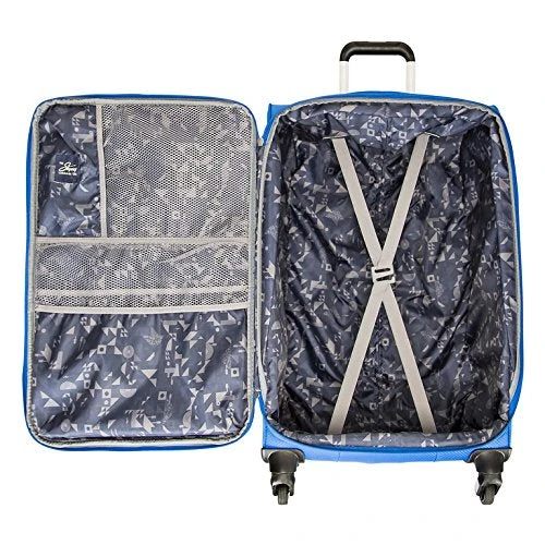 Skyway Mirage 2.0 | 5-Piece Set | 16" Underseater, 20", 24" And 28" Expandable Spinners, Travel Pillow (Blue Royal) 8 Skyway Mirage 2.0 | 5-Piece Set | 16" Underseater, 20", 24" And 28" Expandable Spinners, Travel Pillow (Blue Royal) - Image 6