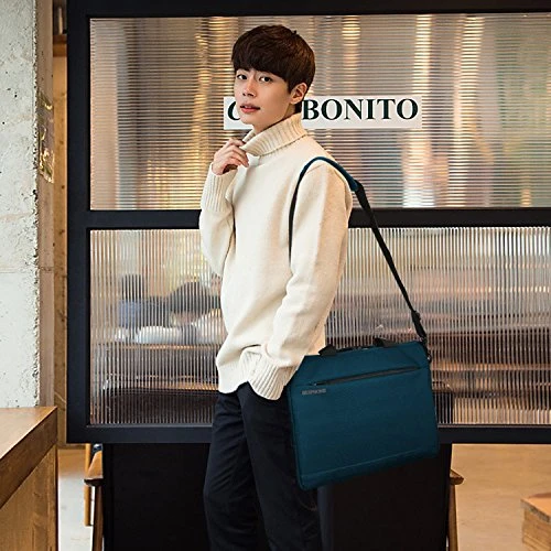 Laptop Shoulder Bag, S.K.L Business Laptop Sleeve Case Carrying Handbag Computer Briefcase For 13 9 Laptop Shoulder Bag, S.K.L Business Laptop Sleeve Case Carrying Handbag Computer Briefcase For 13 - Image 7