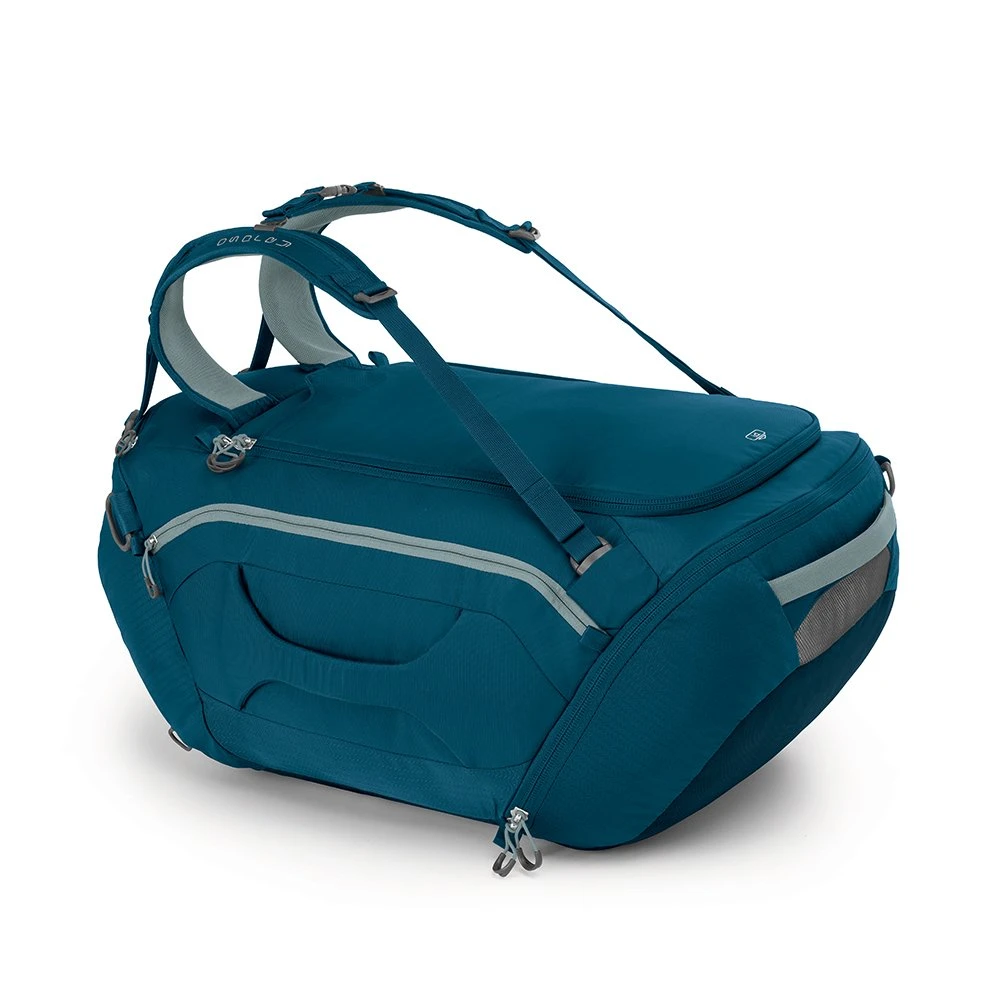 Osprey Packs Bigkit Duffel Bag, Ice Blue, One Size 4 Osprey Packs Bigkit Duffel Bag, Ice Blue, One Size - Image 2