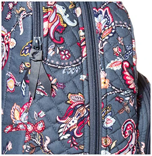 Vera Bradley Women's Signature Cotton Campus Backpack, Felicity Paisley, One Size 8 Vera Bradley Women's Signature Cotton Campus Backpack, Felicity Paisley, One Size - Image 6