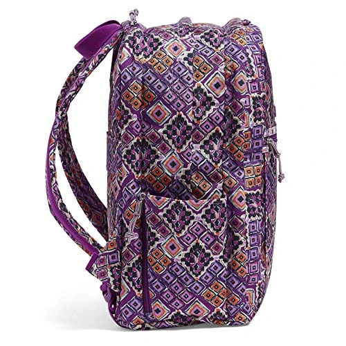 Vera Bradley Women's Lighten Up Grand Backpack, Dream Diamonds 9 Vera Bradley Women's Lighten Up Grand Backpack, Dream Diamonds - Image 7