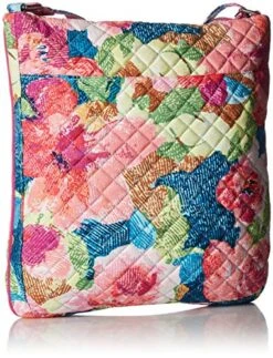 Vera Bradley Iconic Triple Zip Hipster Crossbody, Signature Cotton, Superbloom -Vera Bradley Shop 61t5YOxgt6L